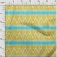thumbnail image 2 of oneOone Tissu Tabby en Soie Chevron Ikat Imprimé 1 Yard 42 Pouces de Large, 2 of 4