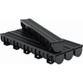 thumbnail image 3 of OUYAWEI 6PC Trench Drain System Driveway Drainage Channel Plastic Grates End Caps Heavy Duty Black, 3 of 9