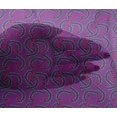 thumbnail image 4 of oneOone Viscose Chiffon Fabric Leaves & Swirl Block Printed Craft Fabric BTY 42 Inch Wide, 4 of 4