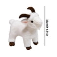 thumbnail image 3 of TIELUTT 11.8 Inches Goat Stuffed Animal Plushie Goat for Kids Farm Animals Goat Toy Toy for Boy Girl Toys (White), 3 of 6