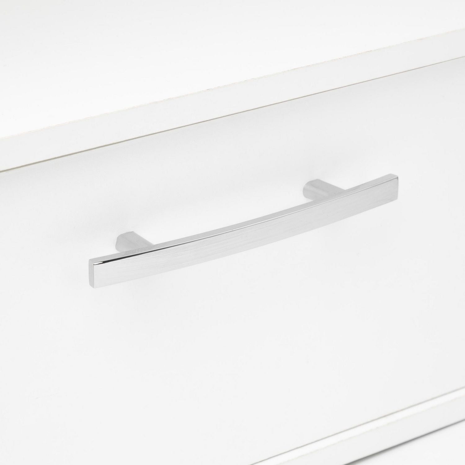 Era Arched Poignée, paquet de 4, chrome