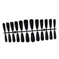 thumbnail image 4 of Maoww 24 Pieces False Nails Glitter Shimmering Powder Full Cover Artificial Nail Tips Simple Operation Fingernail Decal DIY Accessory black, 4 of 9