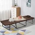 thumbnail image 2 of Giantex Lit-Ottoman Pliant, Chaise-Lit Convertible 3 en 1 Multifonction avec 6 Positions Réglables, Capacité de Charge Maximale de 550 Lb, Lit d'Appoint pour Petite Pièce Appartement, 2 of 10