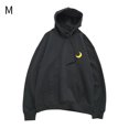 thumbnail image 1 of serony Haut à Manches Longues à Capuche Imprimé Spring Hoodie Hommes Femmes, Noir, 1 of 8