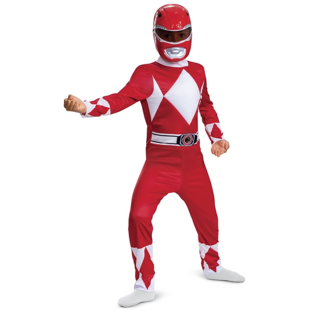 Child Boy's Power Rangers - Mighty Morphin 'Red Ranger' Classic Costume