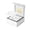 1 Noir 1 Argent, variante sur Abbracc Kit de Bracelet Permanent Fabrication de Bracelets pour Anniversaire Bracelets pour Lui et Elle 1 1 Or