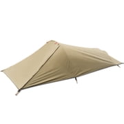 TFixol Ultralight 4-Season Windproof & Rainproof Camping Tent with Aluminum Poles, Breathable Mesh, and Compact Storage, Ideal for Hiking and Backpacking, Available in Earthy Brown.