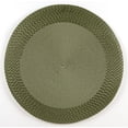 thumbnail image 1 of Vinyl Round Placemat With Border (Green)(Set Of 12), 1 of 1