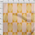 thumbnail image 3 of oneOone Polyester Spandex Light Pink Fabric Geometric Allover Shape Quilting Supplies Print Sewing Fabric By The Yard 56 Inch Wide, 3 of 4