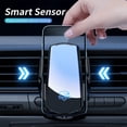thumbnail image 4 of Yhmxh Car Wireless Magnetic Charger Automatic Open And Close 15W Fast Charging Intelligent Induction Scaling Electronic Control Telescoping Apply To All Mobile Phones Automobile Tools, 4 of 6
