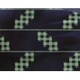 thumbnail image 4 of oneOone Georgette Viscose Fabric Stripe & Check Kasuri Decor Fabric Printed BTY 42 Inch Wide, 4 of 4