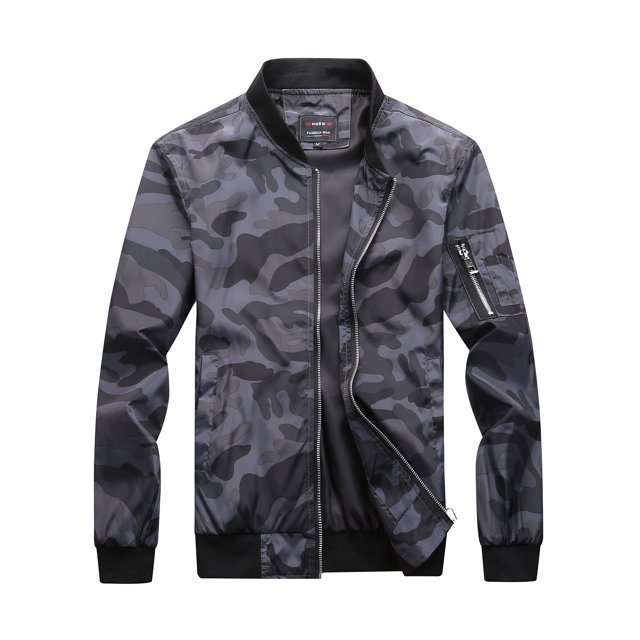 DecSea Manteau Camouflage avec Poches Zippées