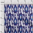 thumbnail image 2 of oneOone Velvet Dark Blue Fabric Ikat Sewing Craft Projects Fabric Prints By Yard 58 Inch Wide, 2 of 4