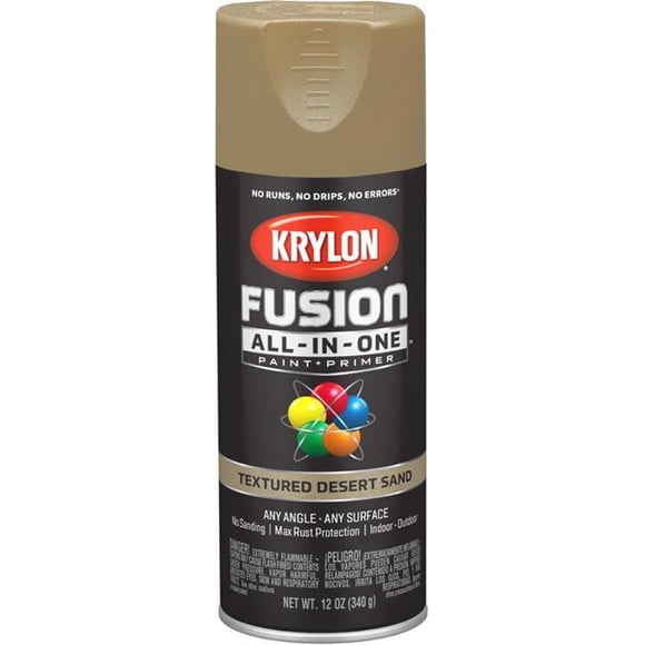 Krylon Diversified Brands 251226 12 oz Desert Sand Textured Spray Paint