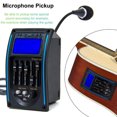 thumbnail image 4 of 1 Pcs 5 Band Guitar EQ Series Active Guitar Equalizer Piezo Pickup with Micphone LCD, 4 of 7