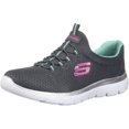 thumbnail image 1 of Skechers Summits Espadrilles à Enfiler pour Femmes Charbon/vert 6 W, 1 of 4