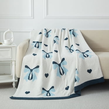 Mainstays Cozy Throw Bows