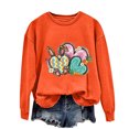 thumbnail image 5 of EGNMCR Easter T-Shirts Imprimés pour Femmes T-Shirts Graphiques pour Femmes T-Shirts à Manches Courtes pour Femmes T-Shirts à Col Rond pour Femmes Haut Imprimé Easter à Manches Longues Chandails pour Femmes T-Shirts, 5 of 5