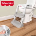 thumbnail image 2 of Fisher-Price Step Up Potty – 2-N-1 Toddler Potty Training Seat and Step Stool, White, 2 of 6