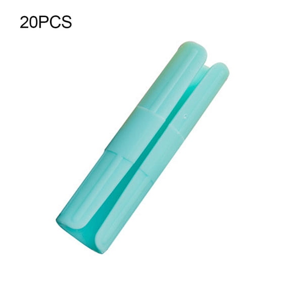 ziyahi 20 Pcs Pinces pour Draps en Plastique, Pinces Antidérapantes pour Couvre-Lit, Supports de Matelas, Bleu
