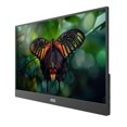 thumbnail image 1 of AOC 16T10 15.6” USB-C-Powered, Ultra-Slim Portable Monitor, IPS panel, Full HD 1920x1080, Foldable Stand, 1 of 6