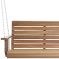 thumbnail image 2 of All Things Cedar PS70 Natural Western Red Cedar 6 Foot Porch Swing, 2 of 4