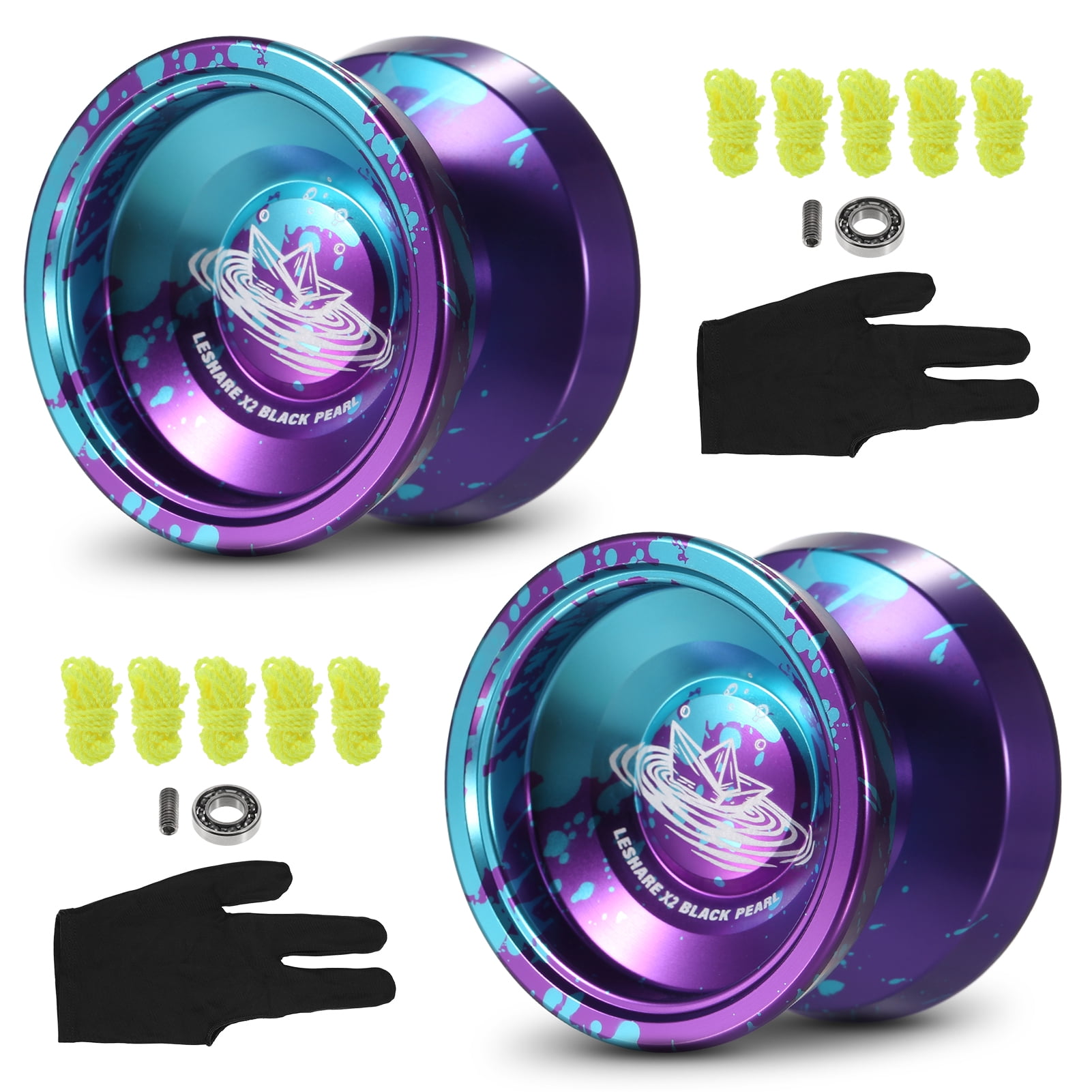 Yoyo Sleep En Alliage D'aluminium 6061 Avec Roulements De Haute Precision Et Cordes 1a 3a 5a Figures Possibles 71941321