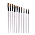 thumbnail image 1 of simhoa 12PCS Paint Brushes for Acrylic Painting, Drawing And Art Supplies, Round Tips, Angle, 1 of 5
