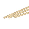 thumbnail image 1 of Unique Bargains 4mm Diameter 300mm Length Brass Solid Round Rod for DIY Craft 10pack, 1 of 4