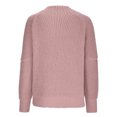 thumbnail image 4 of IROINID Chandail Col Roulé pour Femmes Couleur Unie Ample Manches Courtes Longues, 4 of 6