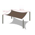 thumbnail image 3 of Dvkptbk Sun Shade Sails , Voile d'Ombrage Extérieur pour Piscine - Protection 95 % - Voile d'Ombrage Rectangulaire pour Terrasse, Jardin, Installation Extérieure, Toile d'Ombrage, 3 of 5