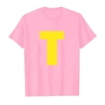 thumbnail image 4 of TZEWGL Chemise Mignonne pour Enfant Imprimé Lettre Manches Courtes Col Rond pour Nouveau-Nés Taille 6-7T, 4 of 4