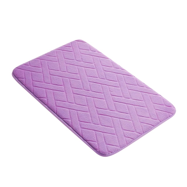 Thickened Absorbent Floor Mat | Non-Slip Bathroom Rug & Kitchen Mat | Soft Foam Fleece for Indoor Use | 40x60cm Size for Home, Bedroom, and Living Room