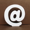 thumbnail image 2 of Desktop Ornament Wooden English Alphanumeric Ornaments DIY Letter Creativity 32 Inch Crafts Wall Decoration, 2 of 3