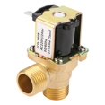 thumbnail image 1 of Lightweight  Brass Solenoid Valve, NC Solenoid Valve, For Water Supply Applications Home Use, 1 of 8