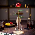 thumbnail image 3 of GROWTH TANK Colorful Decpration Beautiful Gift Flower for Home Anniversary Wife - Red, 3 of 9
