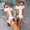 White, variant on Gspmoly Womens Sandal Slides, Women's Fashion Casual Belt Buckle Spring And Summer New Flat Hollow Sandals Shower Slides Black 36