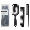 thumbnail image 4 of Detangler Brush Set Detangling Brush and Comb for Defining Natural Curly Hair, 4 of 8
