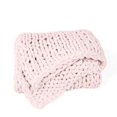 thumbnail image 1 of IENJOY HOME HOME Collection Couverture en Tricot Épais de Qualité Supérieure Rose Blush 199 $, 1 of 1