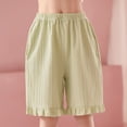 thumbnail image 2 of Timegard Baby Girl Clothes Cute Ruffle Loose Comfy Pjs Shorts Summer Casual Solid Color Cotton Shorts, 2 of 5