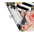 thumbnail image 2 of Inkdotpot Dry Erase Double Sided Clipboard Florals Printed Paperboard Clipboard With Free Marker & Duster, 2 of 7
