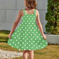 thumbnail image 4 of LOVZFMLL Robe d'Été Décontractée Sans Manches à Col Rond avec Boutons et Poches pour Filles de 2 à 12 Ans, 4 of 8