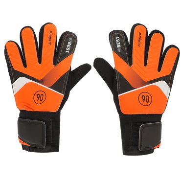 KAKOWELY goalkeeper glove 1 Pair of PU Goalkeeper Gloves Anti-slide Training Gloves Soccer Match Supply7.48"X3.94"X0.39"