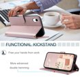 thumbnail image 4 of iPhone XR Case ,Wallet Cover Crossbody Lanyard Shoulder Neck Strap Case for iPhone XR, 4 of 5
