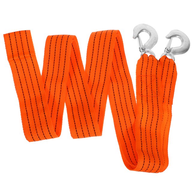Miangastore Car Tow Dolly With Hook 3-meter 3-ton Towing Strap Boat Trailer Pull Strap Tow Rope