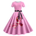 thumbnail image 1 of Robe Salopette 2025 pour Femmes Magasinage Robes pour Femmes Robe en Denim Bretelles Poche Robes Portefeuille d'Été Robe Mini Ajustable, 1 of 4