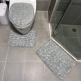 thumbnail image 1 of LSLJS 3-Piece Bathroom Carpet Super Soft Non Slip Bathtub Carpet and Absorbent Bath Mat Bathroom Carpet Plush Bath Mat for Bathroom, Bathroom Rugs Bathroom Decor, 1 of 5