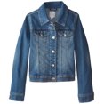 thumbnail image 1 of The Children's Place Girls' Denim Jacket Dk Stonedm XS (4), 1 of 4