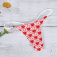 thumbnail image 4 of FhsagQ Panties Womens Panties Plus Size Robe Comfort Soft G String T Back Low Rise Panties Underpants Women's Women's Panties Panties for Women Plus Size White Women's Panties Sleep Underwear L, 4 of 5