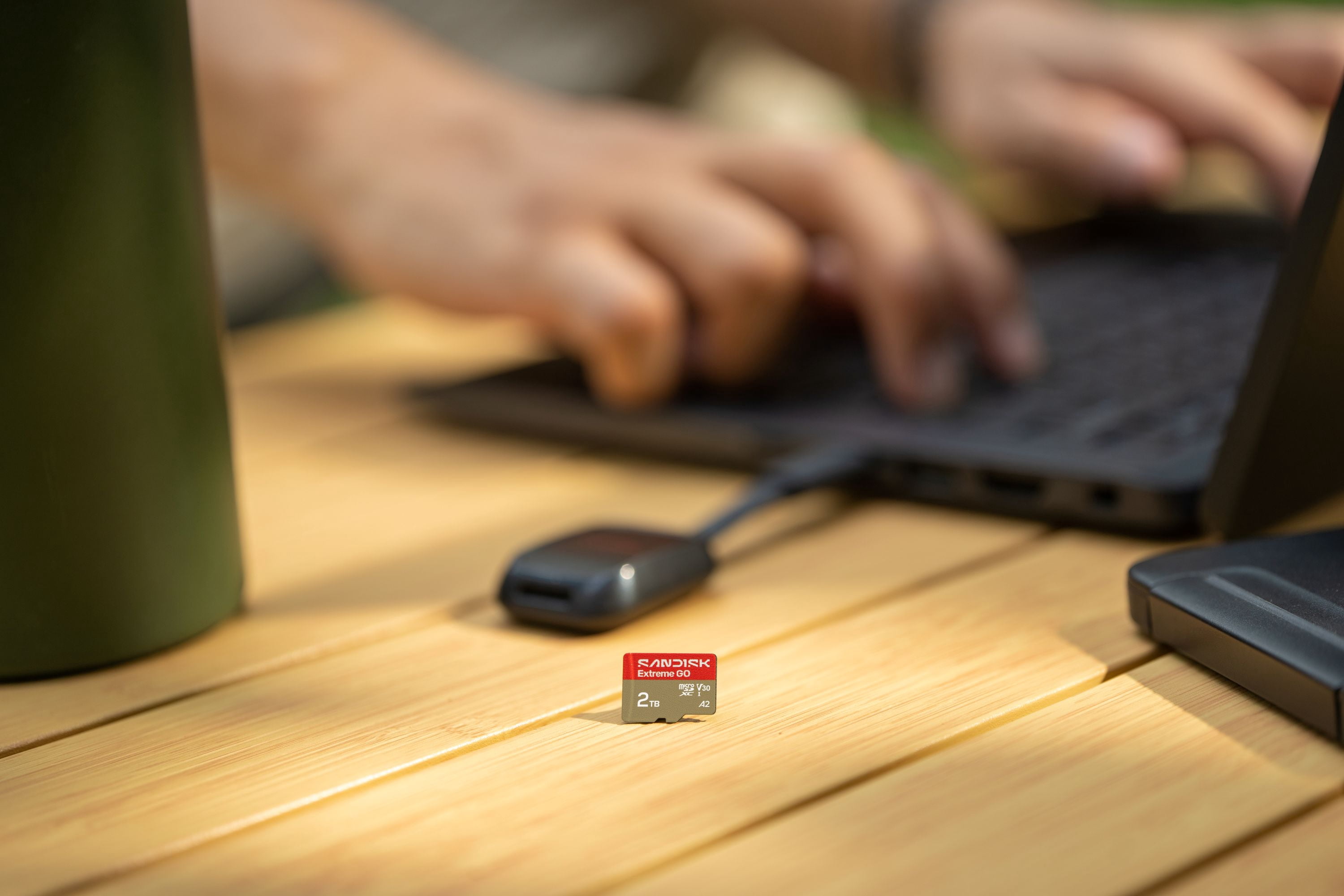 Carte microSDXC™ UHS‑I SANDISK Extreme® GO 64Go